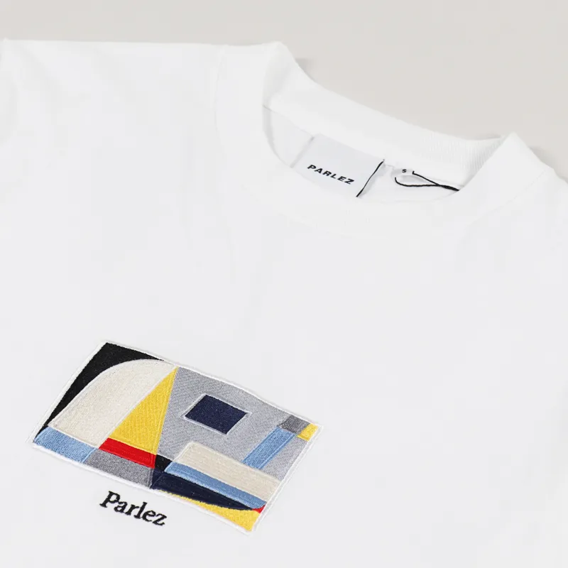 Parlez Brandt T Shirt White-2
