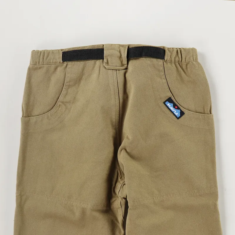 Kavu Seattle Mens Chilliwack Canvas Pants Heritage Khaki Brown