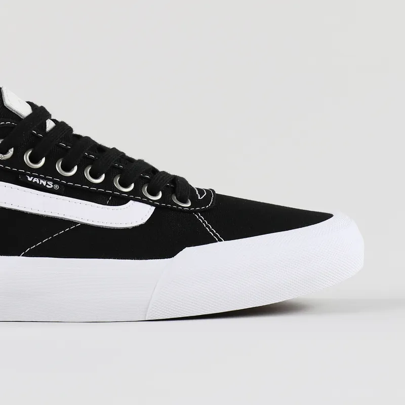 Vans Chima Pro 2 Canvas Shoes Black White-2