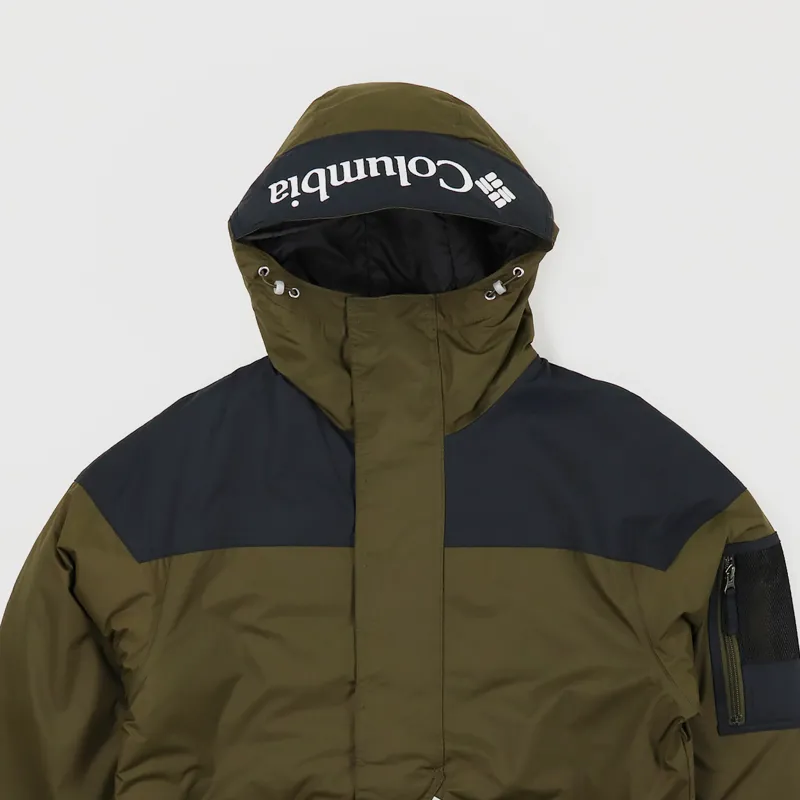 Columbia Challenger Pullover Olive Green Black-1