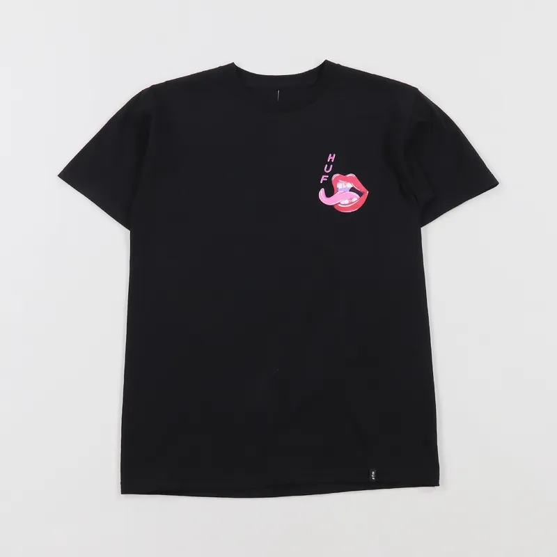 Huf Chloe K Dragon T Shirt Black-1