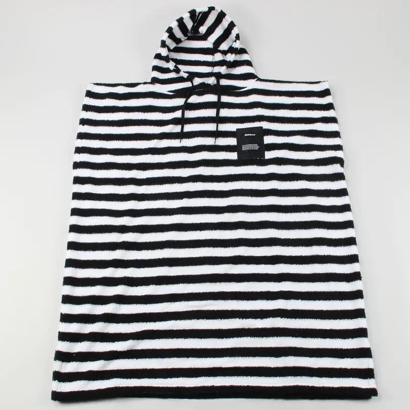 Finisterre Changing Robe Black White