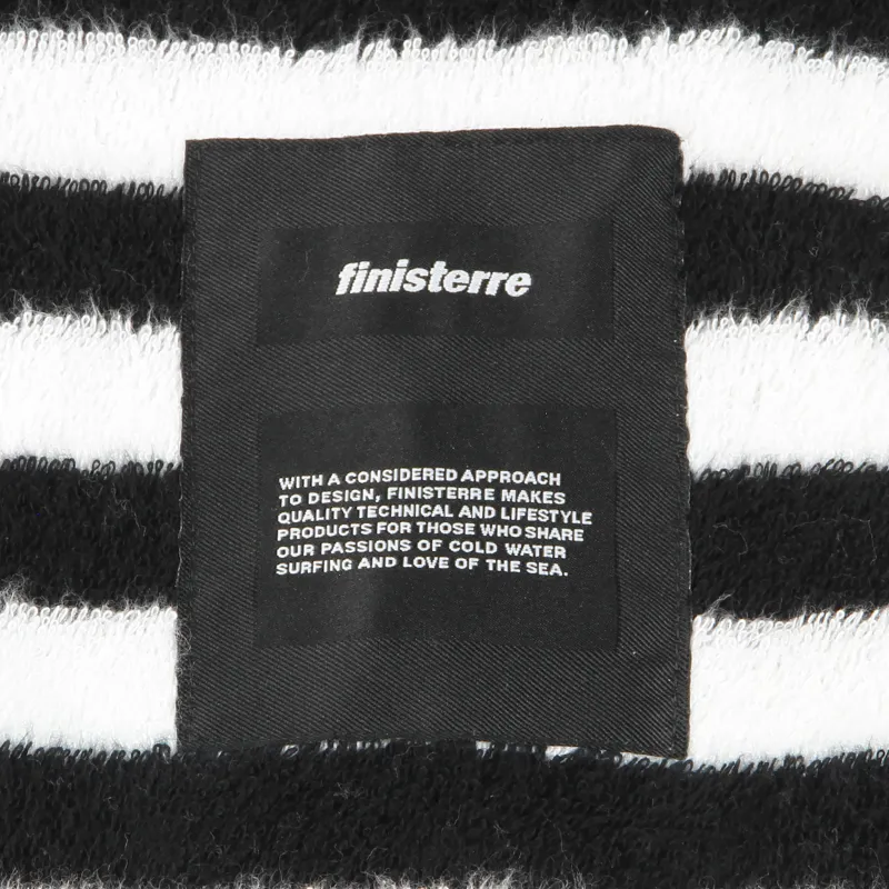 Finisterre Changing Robe Black White-1