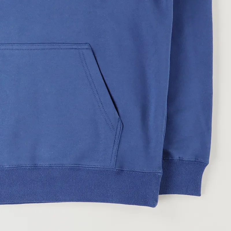 Stussy Chenille Arch Applique Hoodie Navy-2