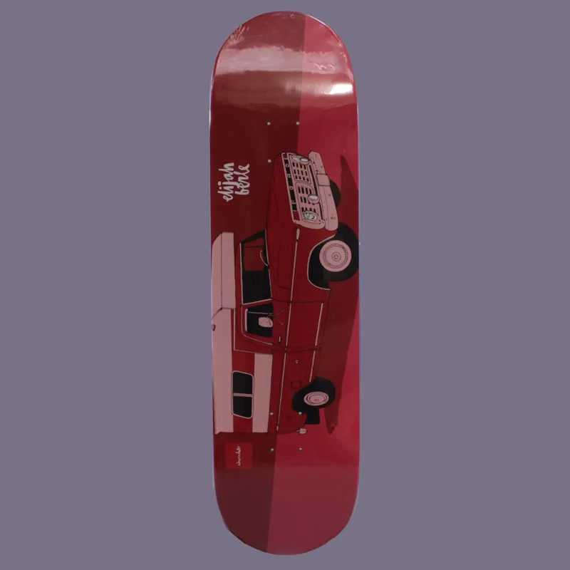 chocolate Elijah Berle スケートボード RARE SIGNED Elijah Berle Chocolate Skateboard Deck Patterns Pro