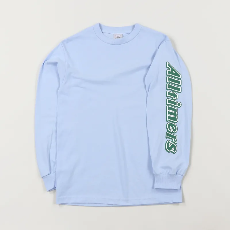 Alltimers Choco Long Sleeve T Shirt Powder Blue-1