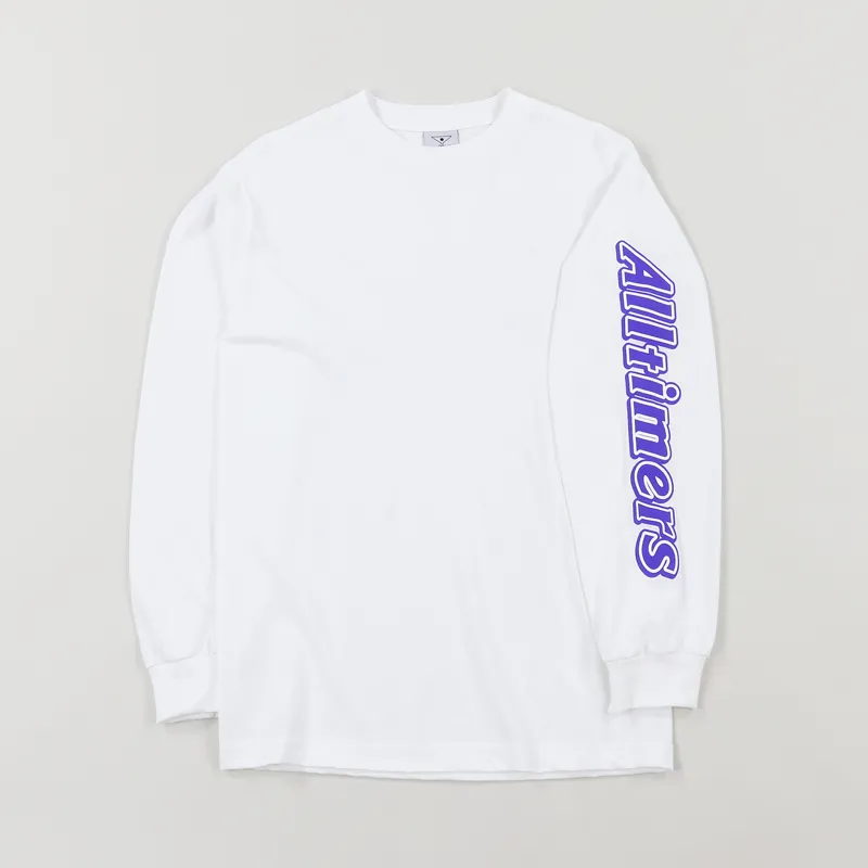 Alltimers Choco Long Sleeve T Shirt White-1
