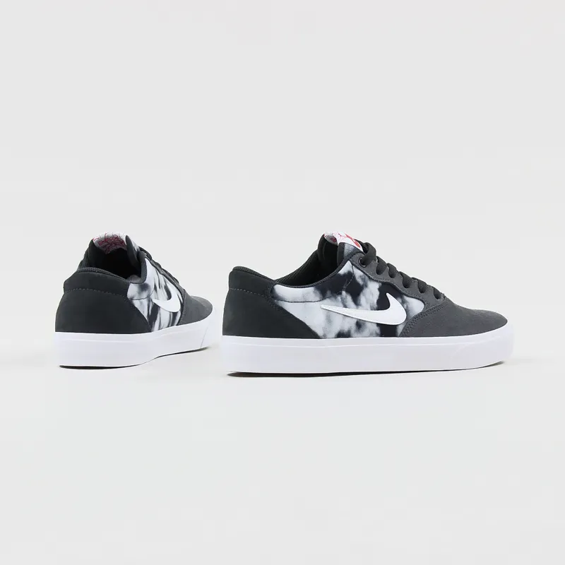 Nike SB Chron Solarsoft Shoes Dark Grey White Anthracite-3