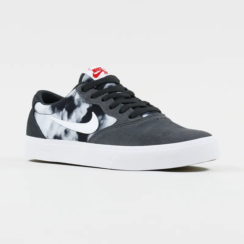Nike SB Chron Solarsoft Shoes Dark Grey White Anthracite-5