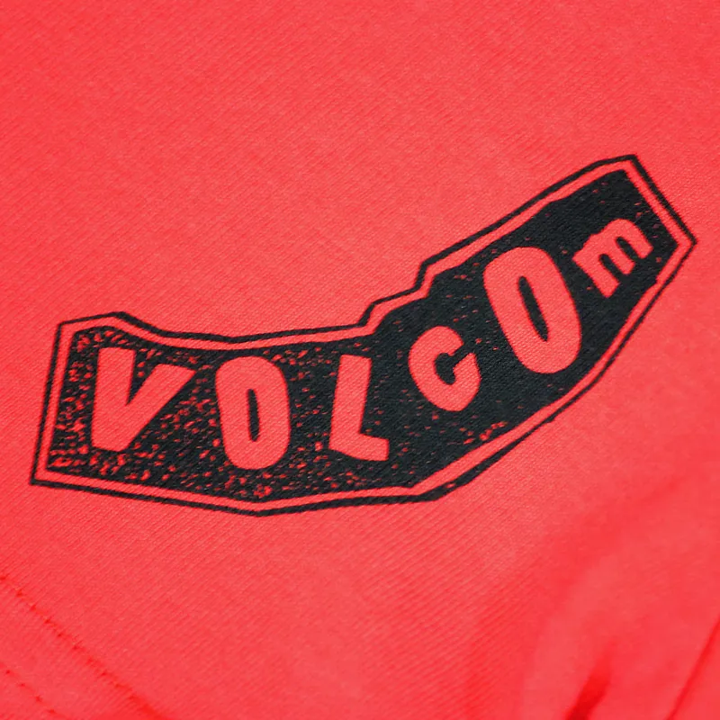 Volcom Hi Five 4 All T Shirt Red-3
