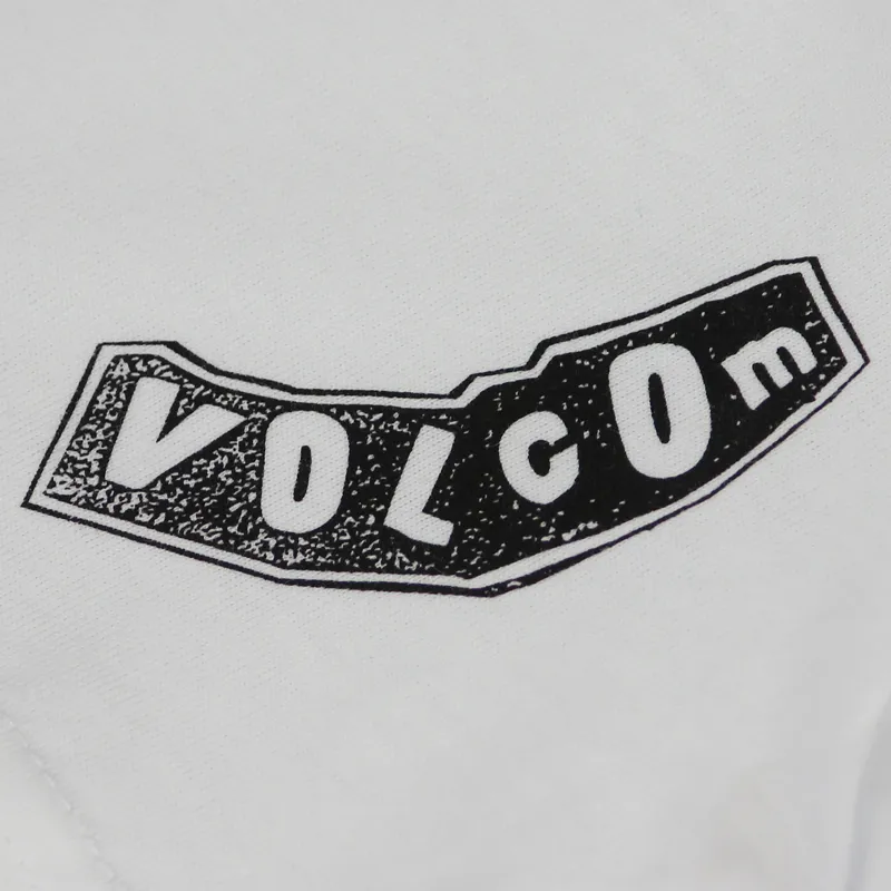 Volcom Circle Staple T Shirt White-3
