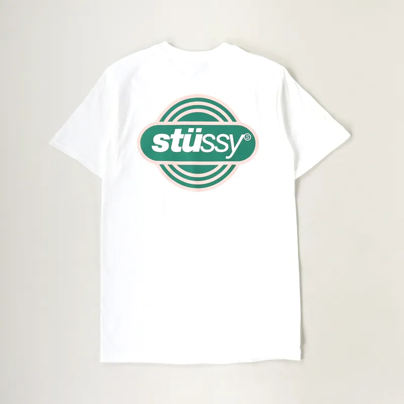 Stussy Circuit T Shirt White