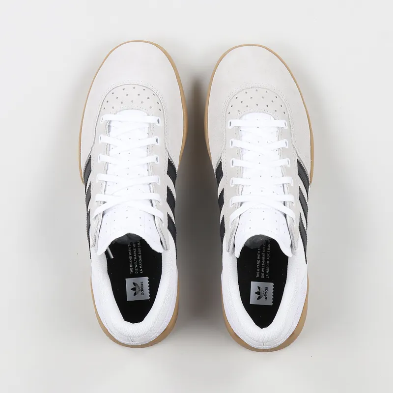 Adidas Skateboarding City Cup Shoes White Black Gum-6