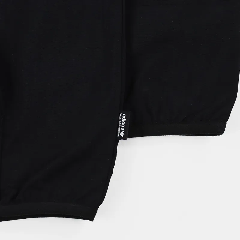 Adidas Skateboarding Class Action Jacket Black White-4