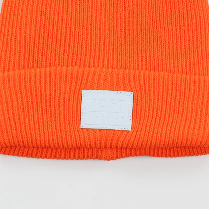 Post Details Classic Beanie Orange-1