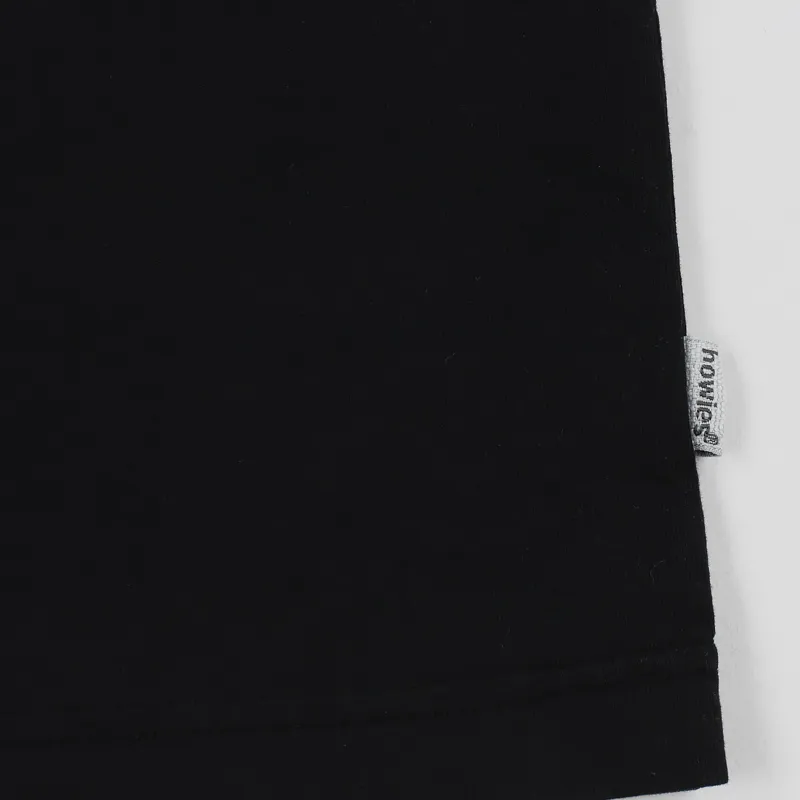 howies Classic Logo T Shirt Black-3