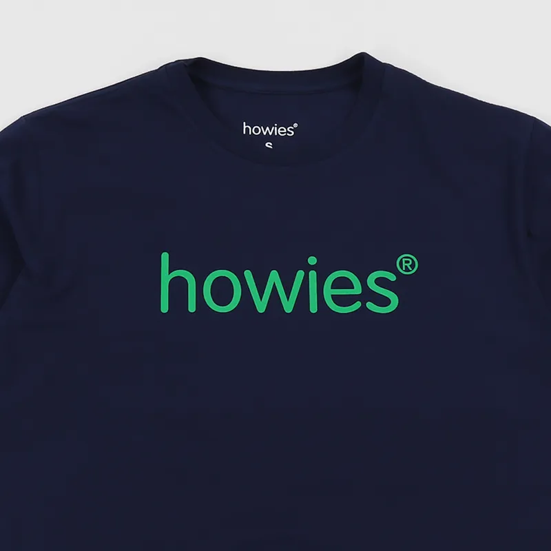 howies Classic Logo T Shirt Breton Blue-1