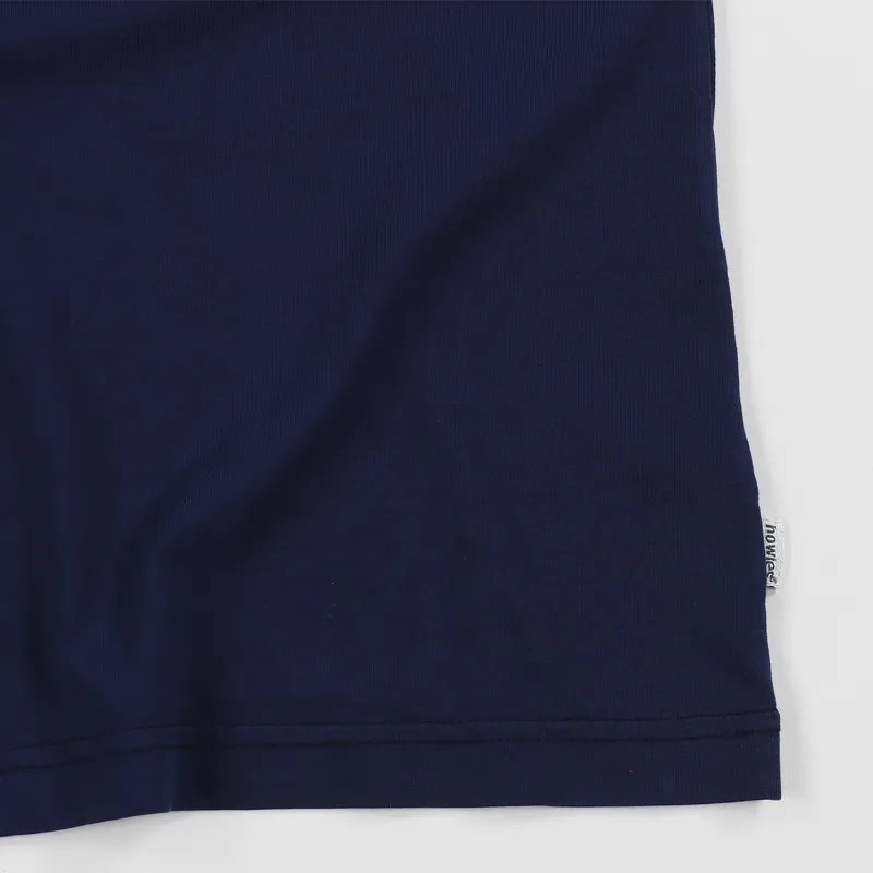 howies Classic Logo T Shirt Breton Blue-3