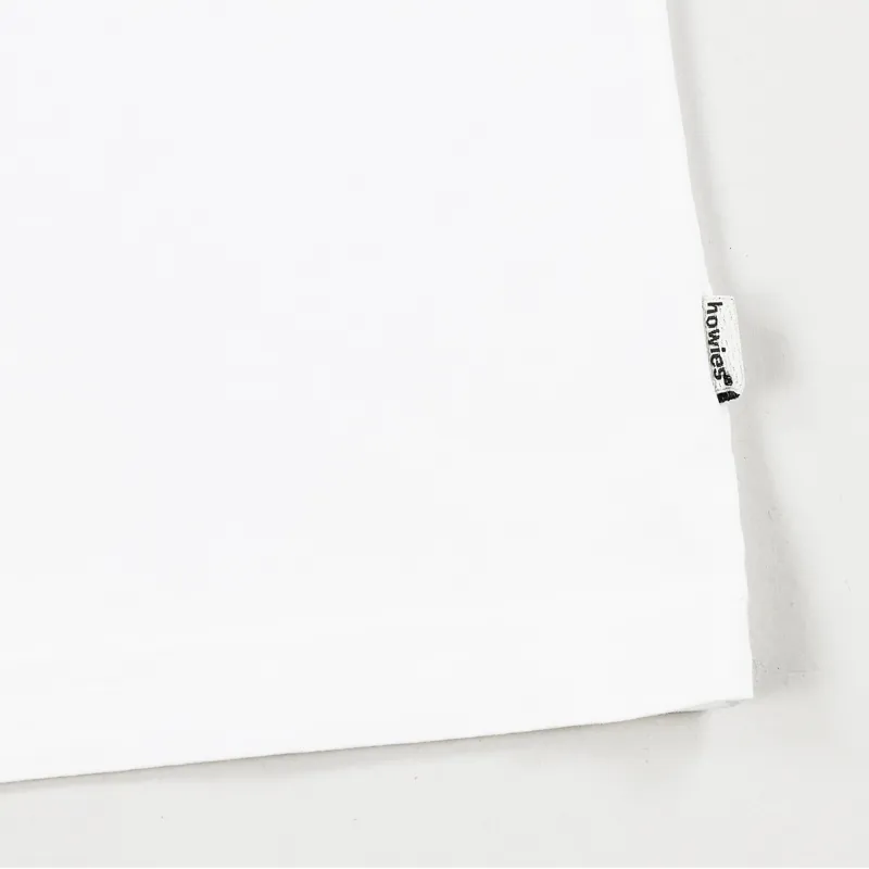 howies Classic Logo T Shirt White-3