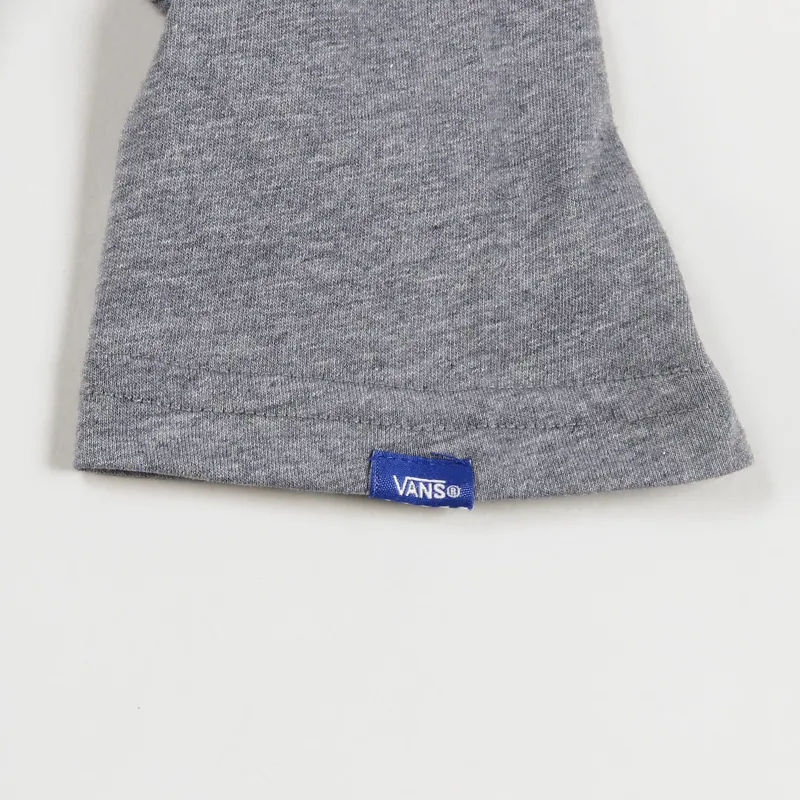 Vans Classic Raglan T Shirt Heather Navy Grey-2