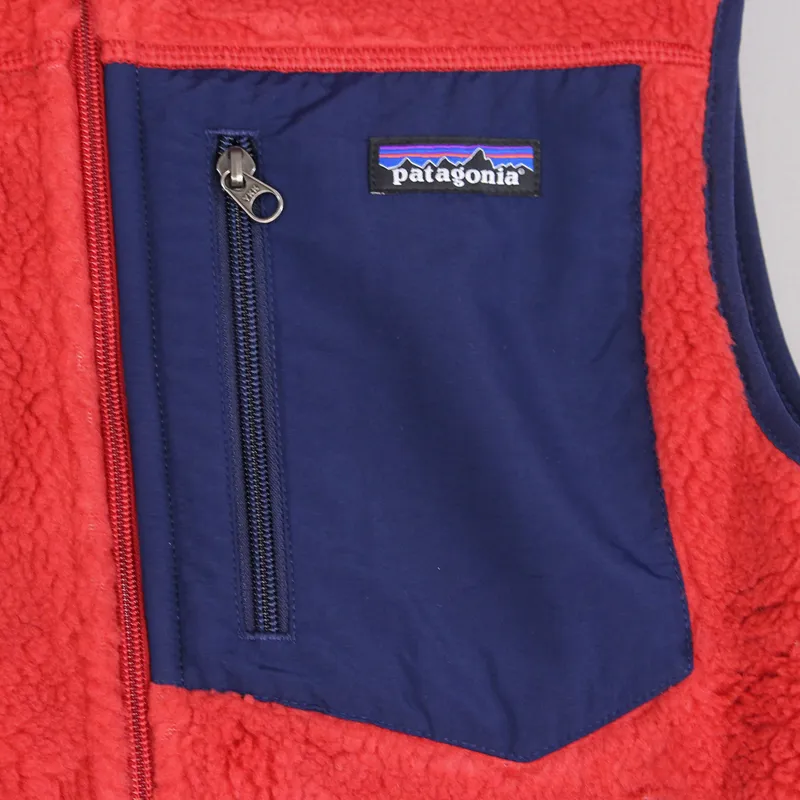 Patagonia Classic Retro X Fleece Vest Cochineal Red-1