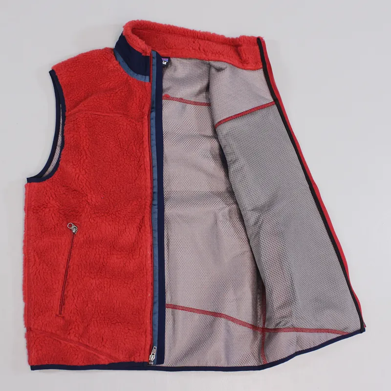 Patagonia Classic Retro X Fleece Vest Cochineal Red-2