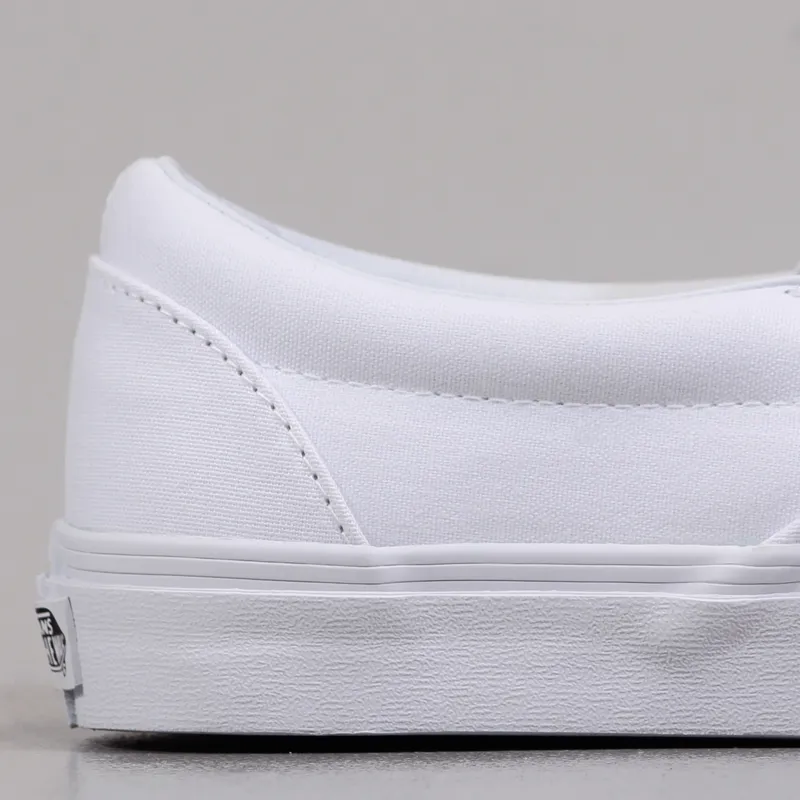 Vans Classic Slip On Shoes True White-1