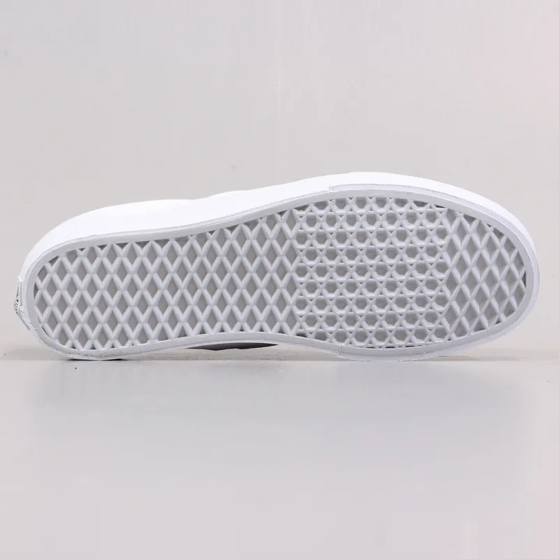 Vans Classic Slip On Shoes True White-6