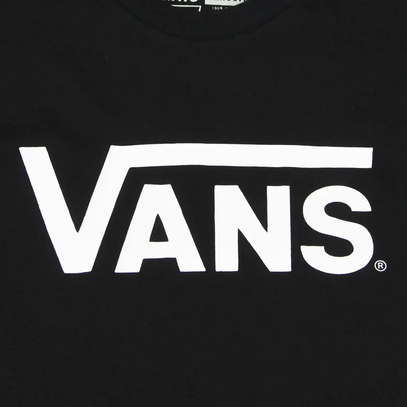 Vans Classic T Shirt Black White-1