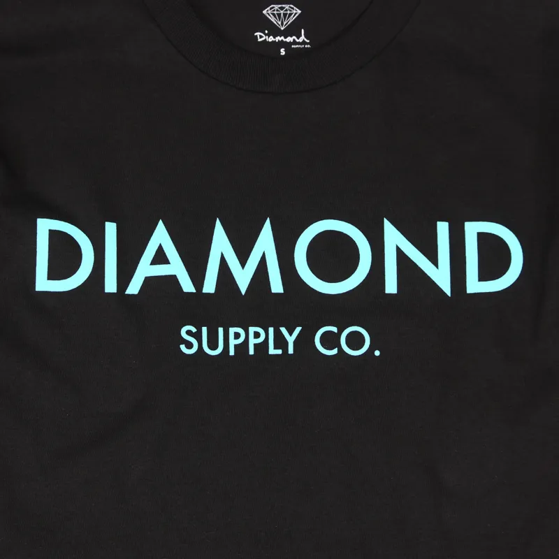 Diamond Supply Co. Classic T Shirt Black-1