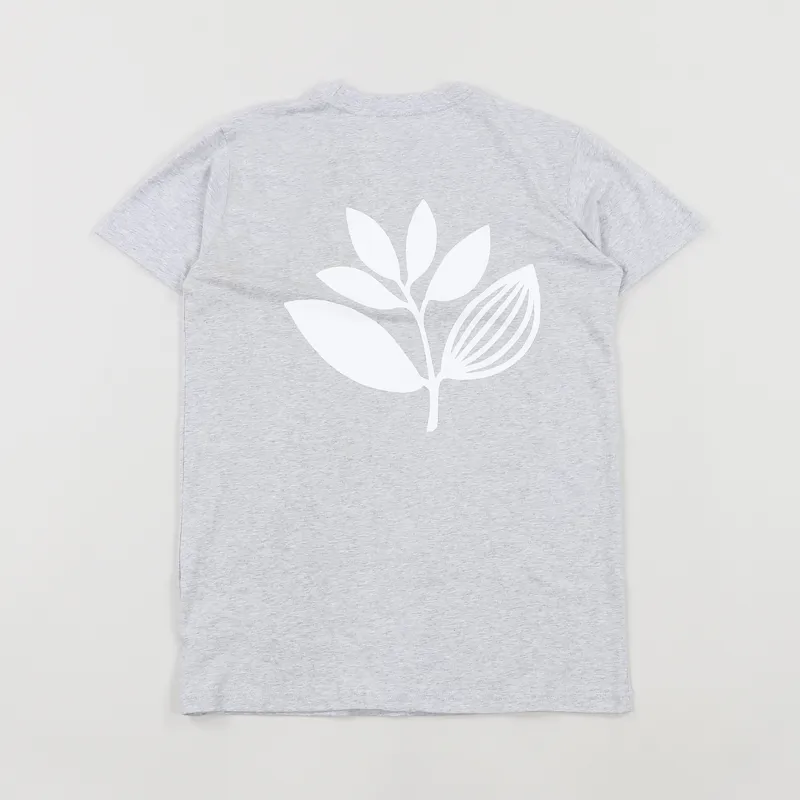 Magenta Classic T Shirt Heather Grey