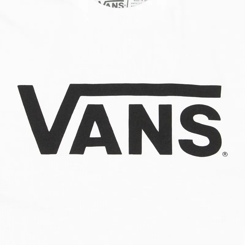 Vans Classic T Shirt White Black-1