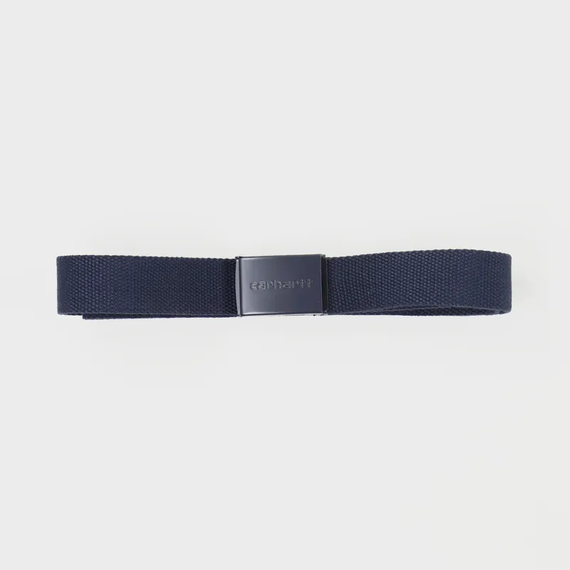 Carhartt WIP Clip Belt Tonal Dark Navy-1