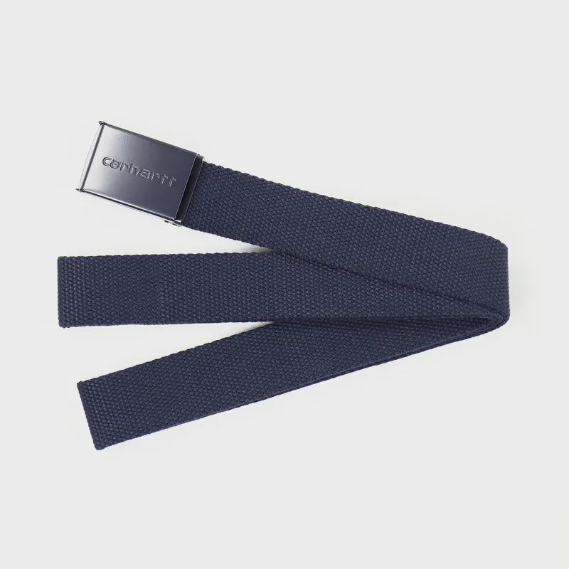 Carhartt WIP Clip Belt Tonal Dark Navy-2