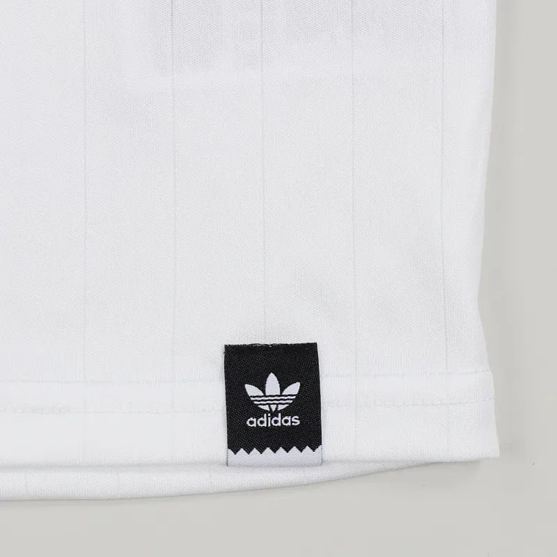 Adidas Skateboarding Clima Club Jersey White Black-2