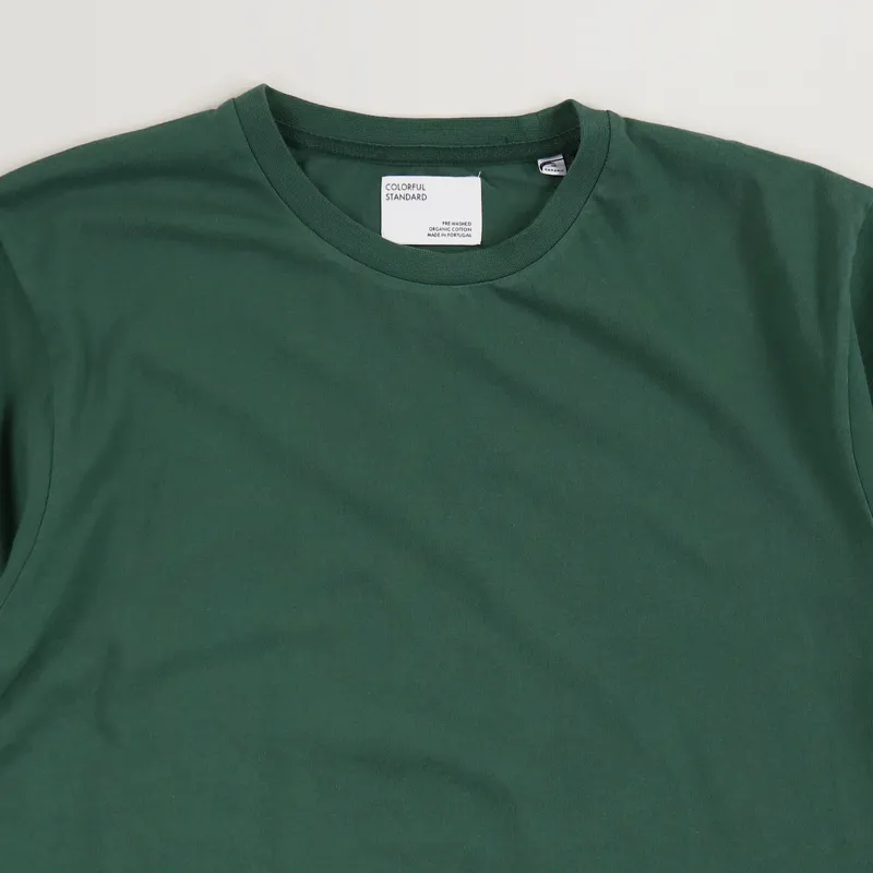 Colorful Standard Classic Organic T Shirt Emerald Green-1