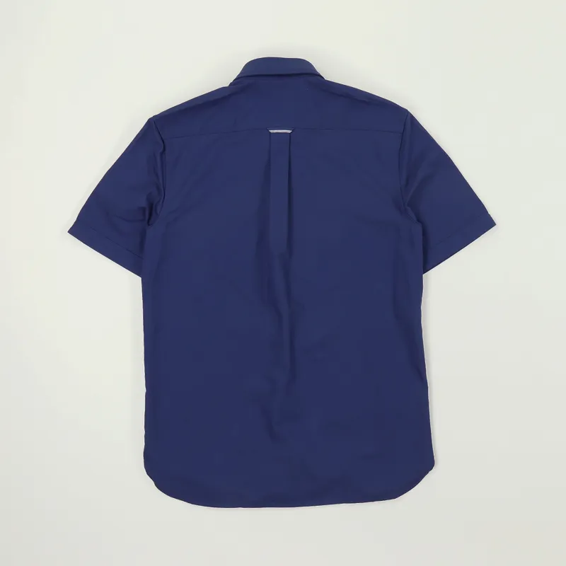 Fred Perry Classic Short Sleeve Oxford Shirt French Navy-2