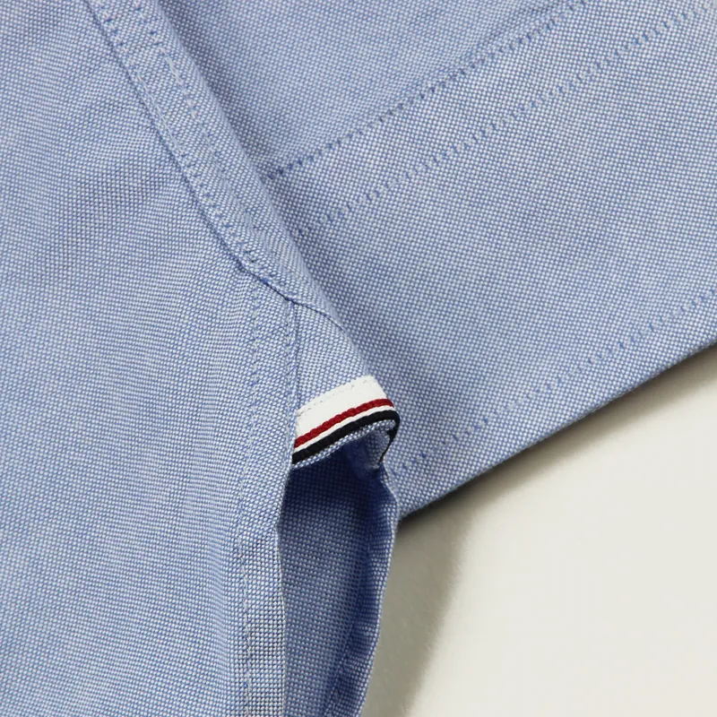 Fred Perry Classic Oxford Long Sleeve Shirt Light Smoke-5