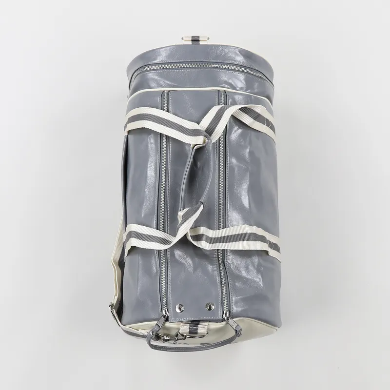 Fred Perry Classic Barrel Bag Grey Ecru-3