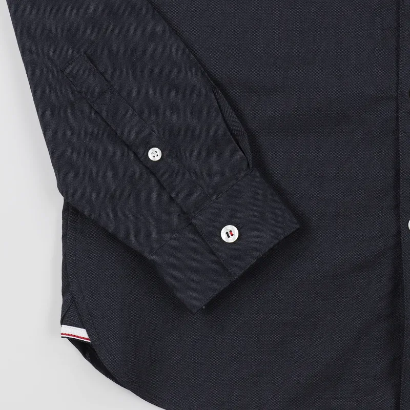 Fred Perry Classic Oxford Long Sleeve Shirt Black-2