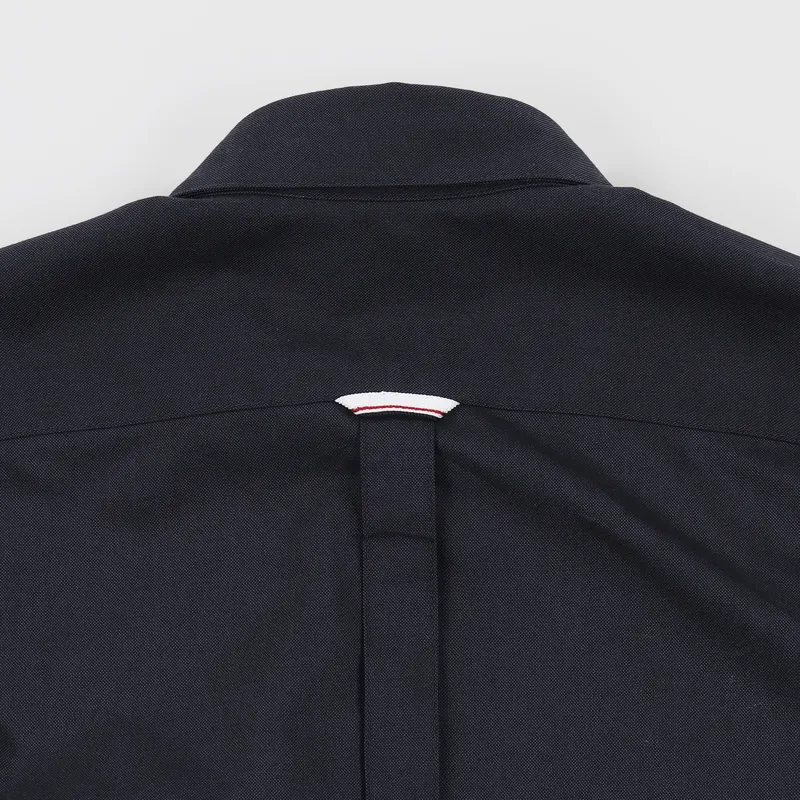 Fred Perry Classic Oxford Long Sleeve Shirt Black-3