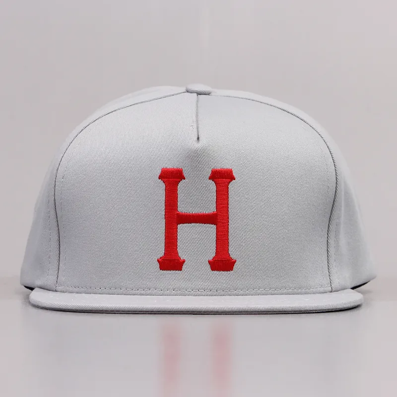 Huf Classic H Snapback Cap Grey-1