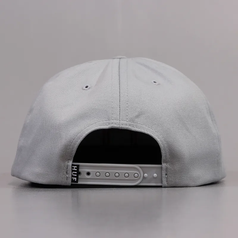 Huf Classic H Snapback Cap Grey-3