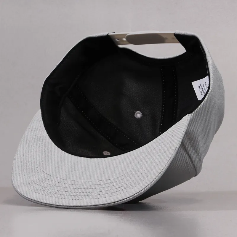 Huf Classic H Snapback Cap Grey-4