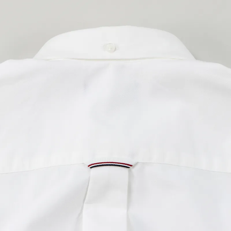 Fred Perry Classic Oxford Long Sleeve Shirt White-5