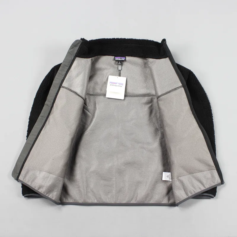 Patagonia Classic Retro-X Fleece Jacket Black Forge Grey-2