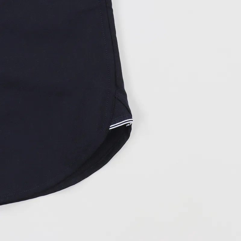 Fred Perry Classic Short Sleeve Oxford Shirt Navy-2