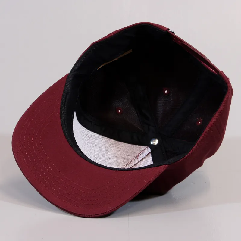 Huf Classic H Snapback Cap Wine-2