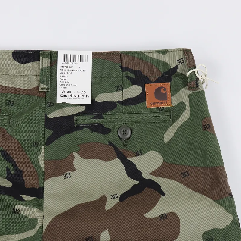Carhartt WIP 313 Club Short Camo-3