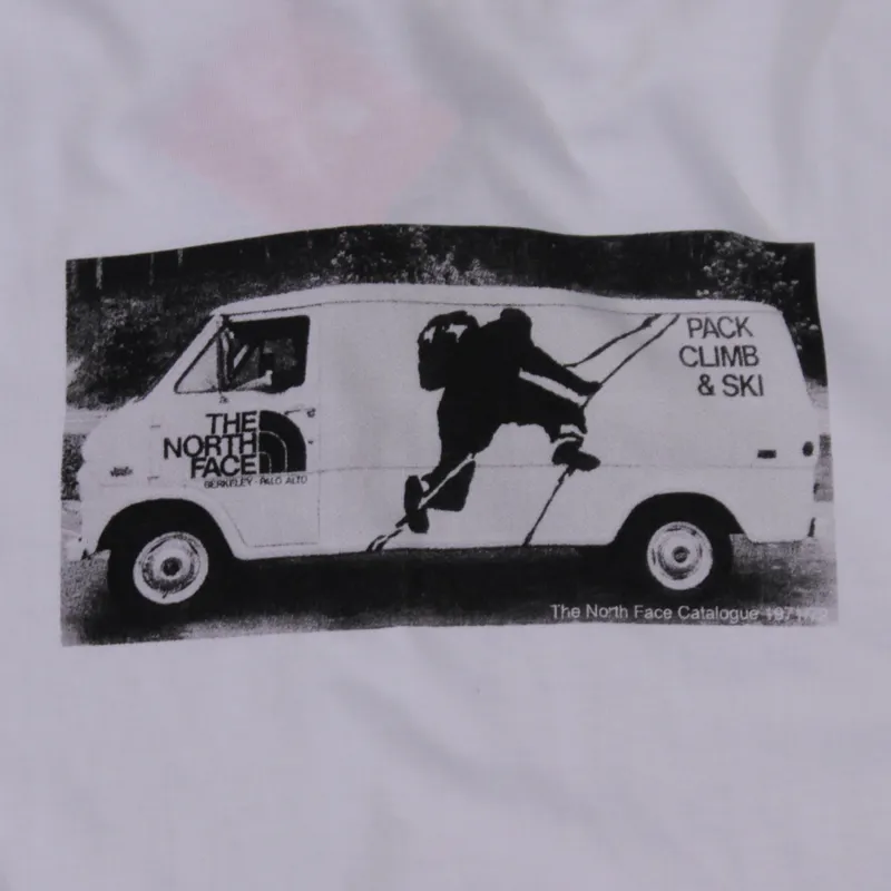The North Face Company Car T Shirt White-1